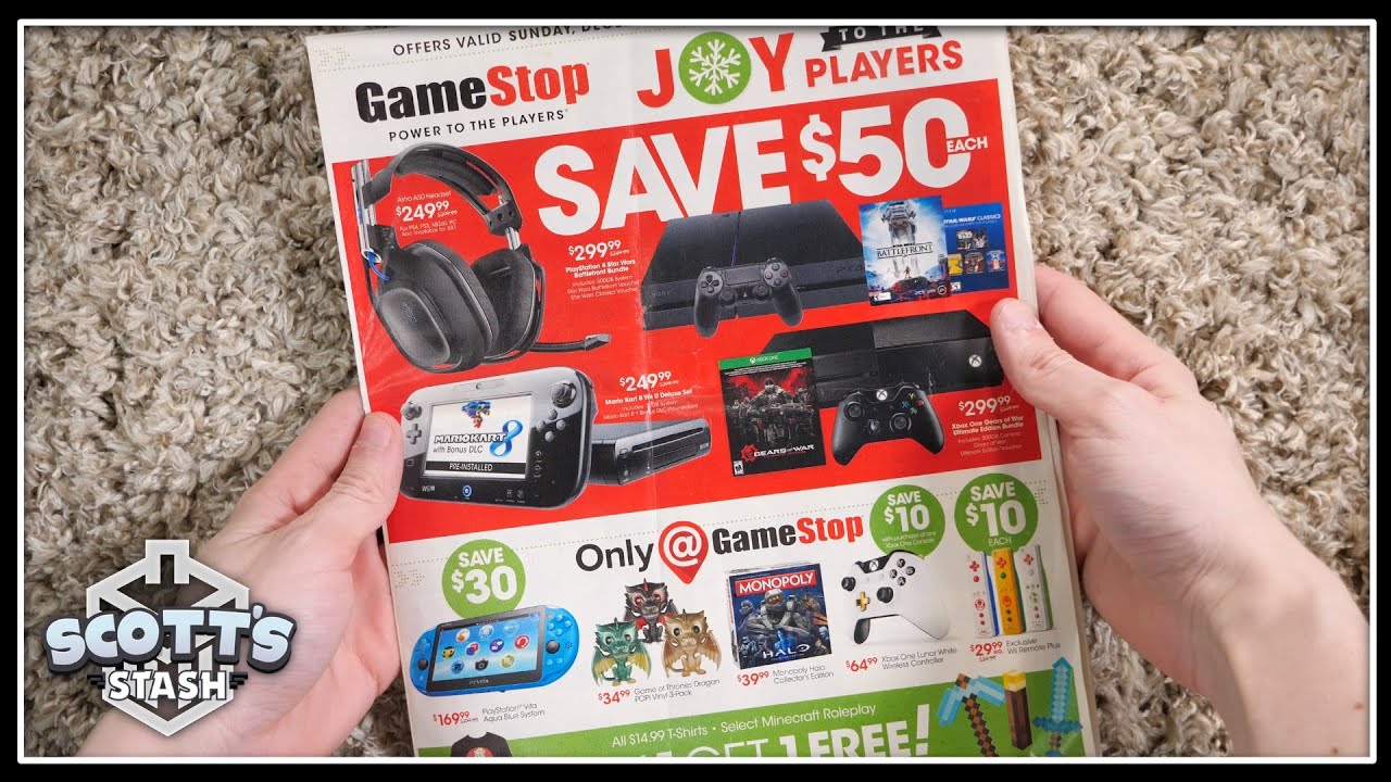GameStop Holiday Ads 2015